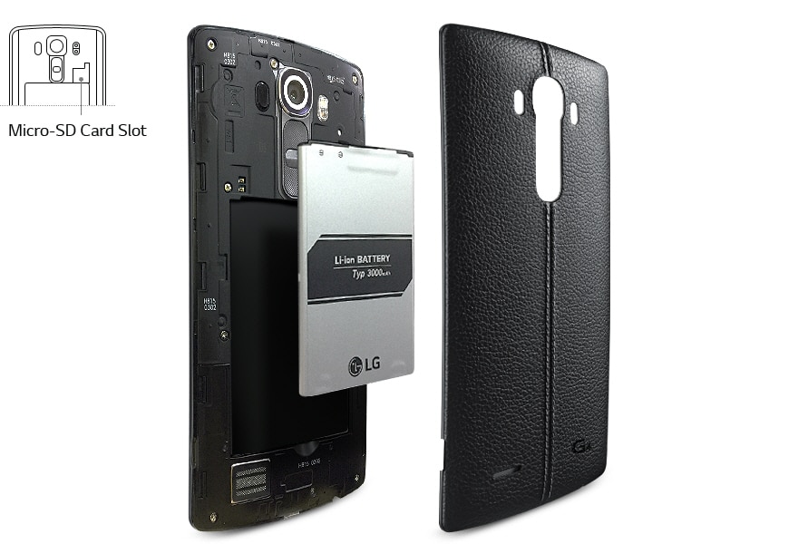 แบตเตอรี่ขนาด 3,000 mAh พร้อม Micro-SD Card Slot